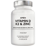 Amen Vitamin D, K2 & Zinc