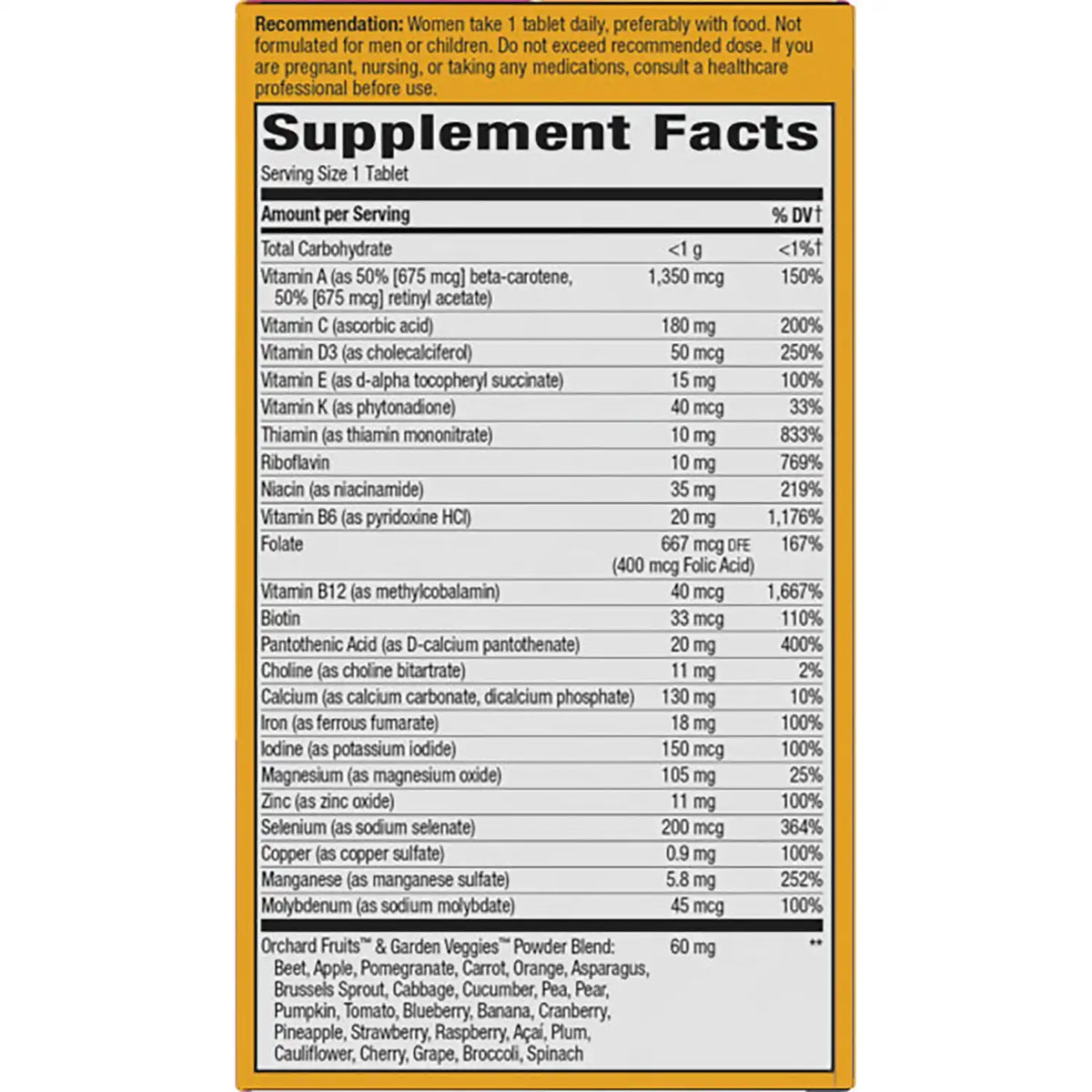 Alive! Women's Ultra Multivitamin