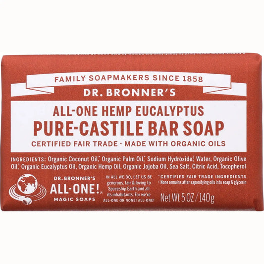 All-One Hemp Eucalyptus Pure-Castile Bar Soap