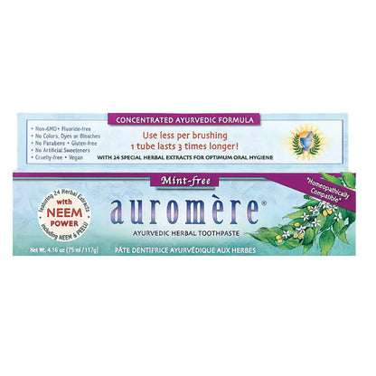 Ayurvedic Herbal Toothpaste Mint-Free