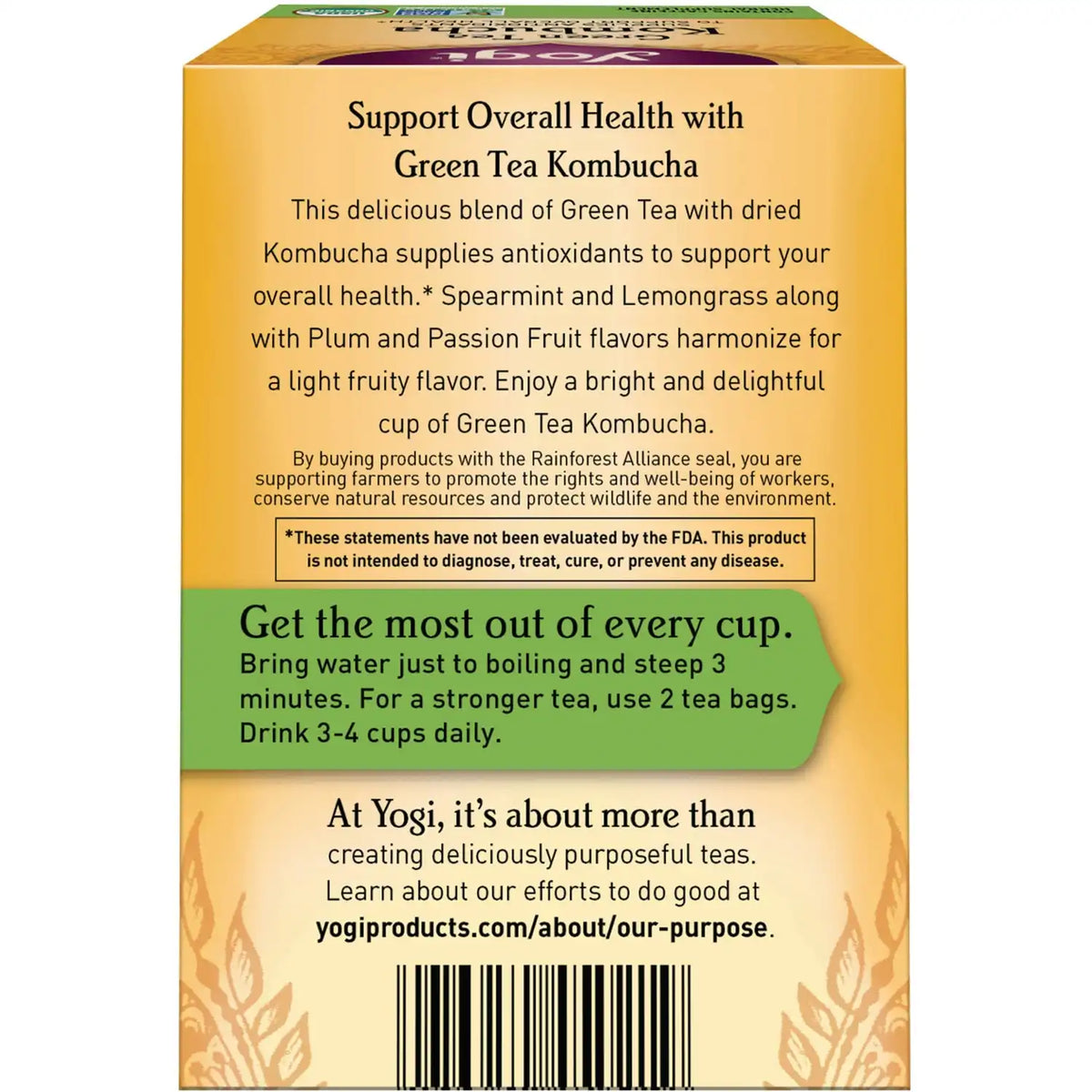 Green Tea Kombucha