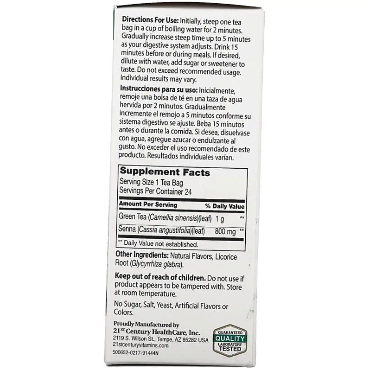 Herbal Slimming Tea - Green Tea