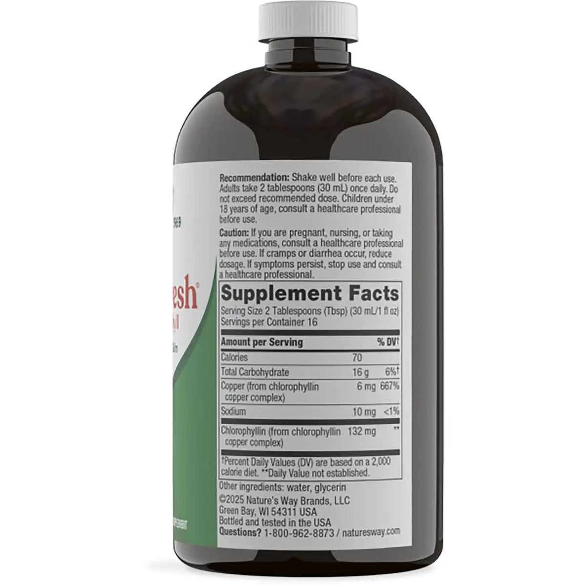 Chlorofresh Liquid Chlorophyll - Unflavored