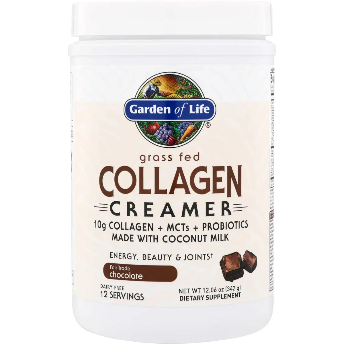 Grass Fed Collagen Creamer - Chocolate