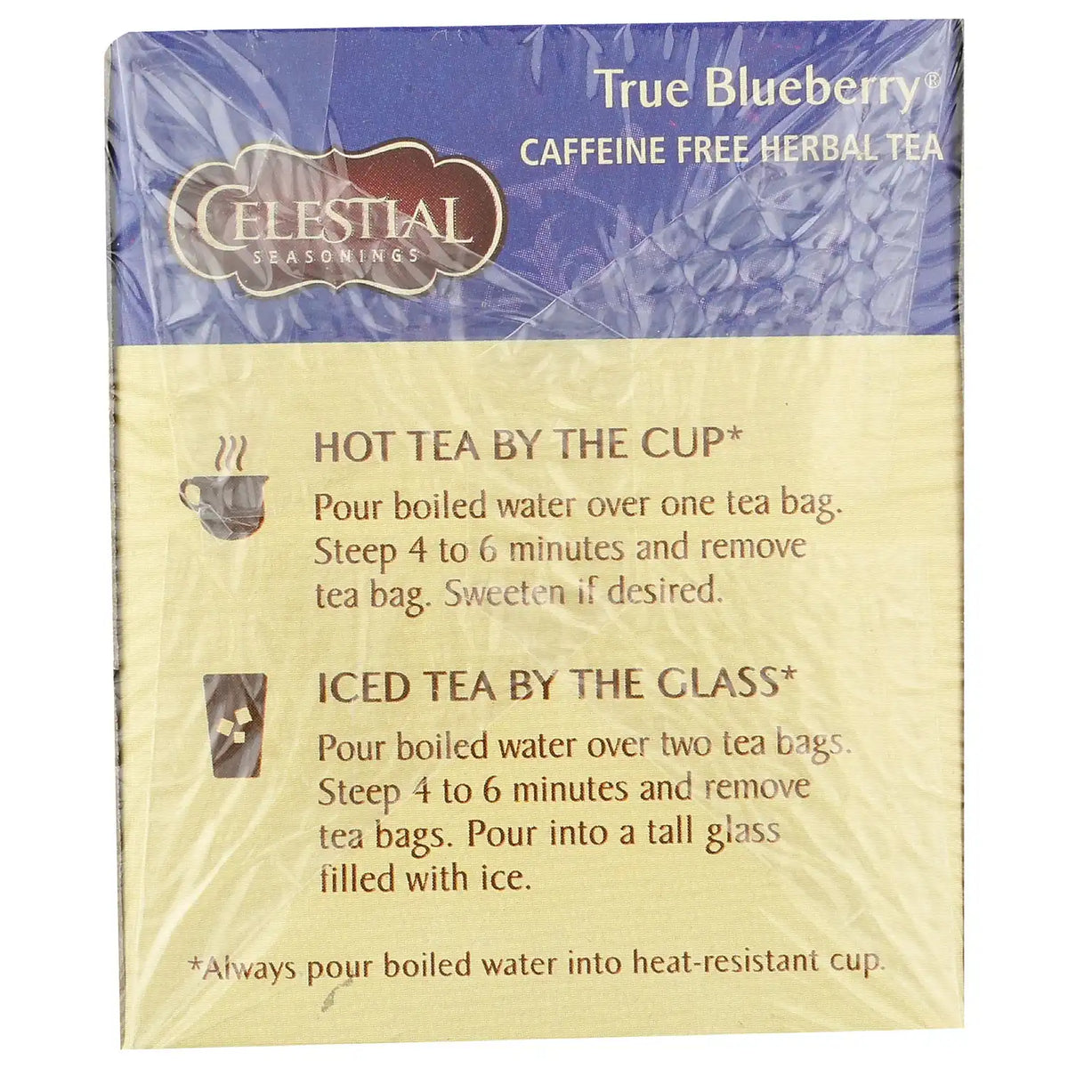 Herbal Tea True Blueberry - Caffeine Free