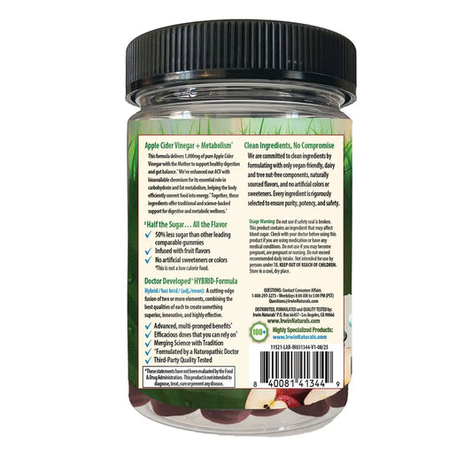Apple Cider Vinegar + Metabolism Gummies - Apple