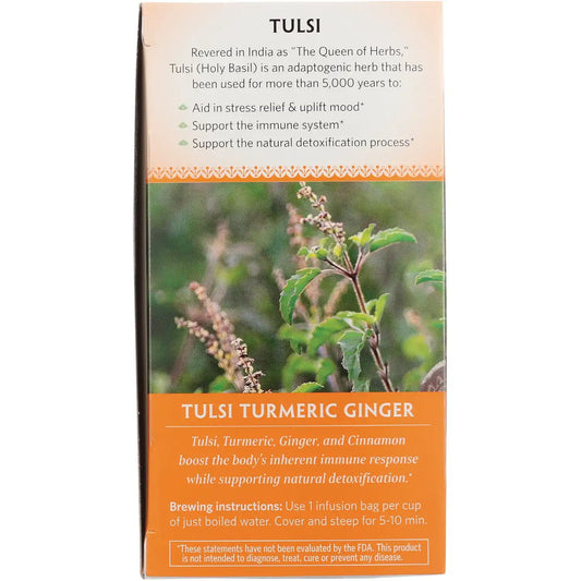 Tulsi Turmeric Ginger Tea