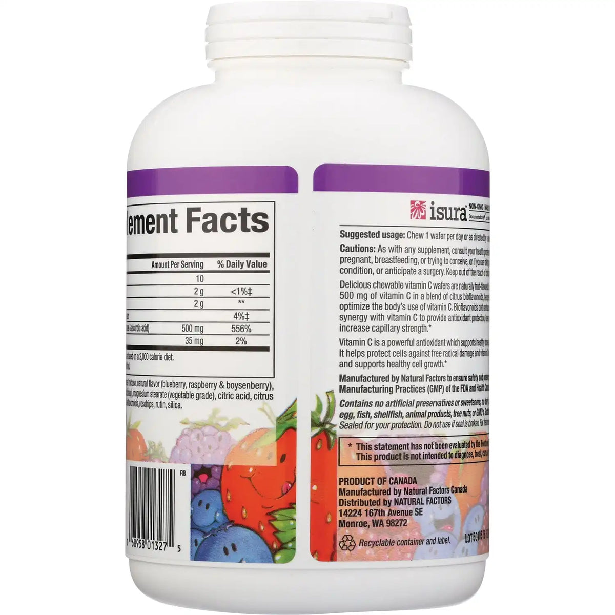 Vitamin C - Blueberry, Raspberry and Boysenberry
