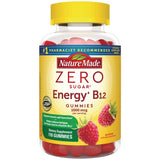 Zero Sugar Energy B12 Gummies - Raspberry
