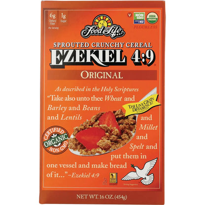 Sprouted Crunchy Cereal Ezekiel 4:9 - Original