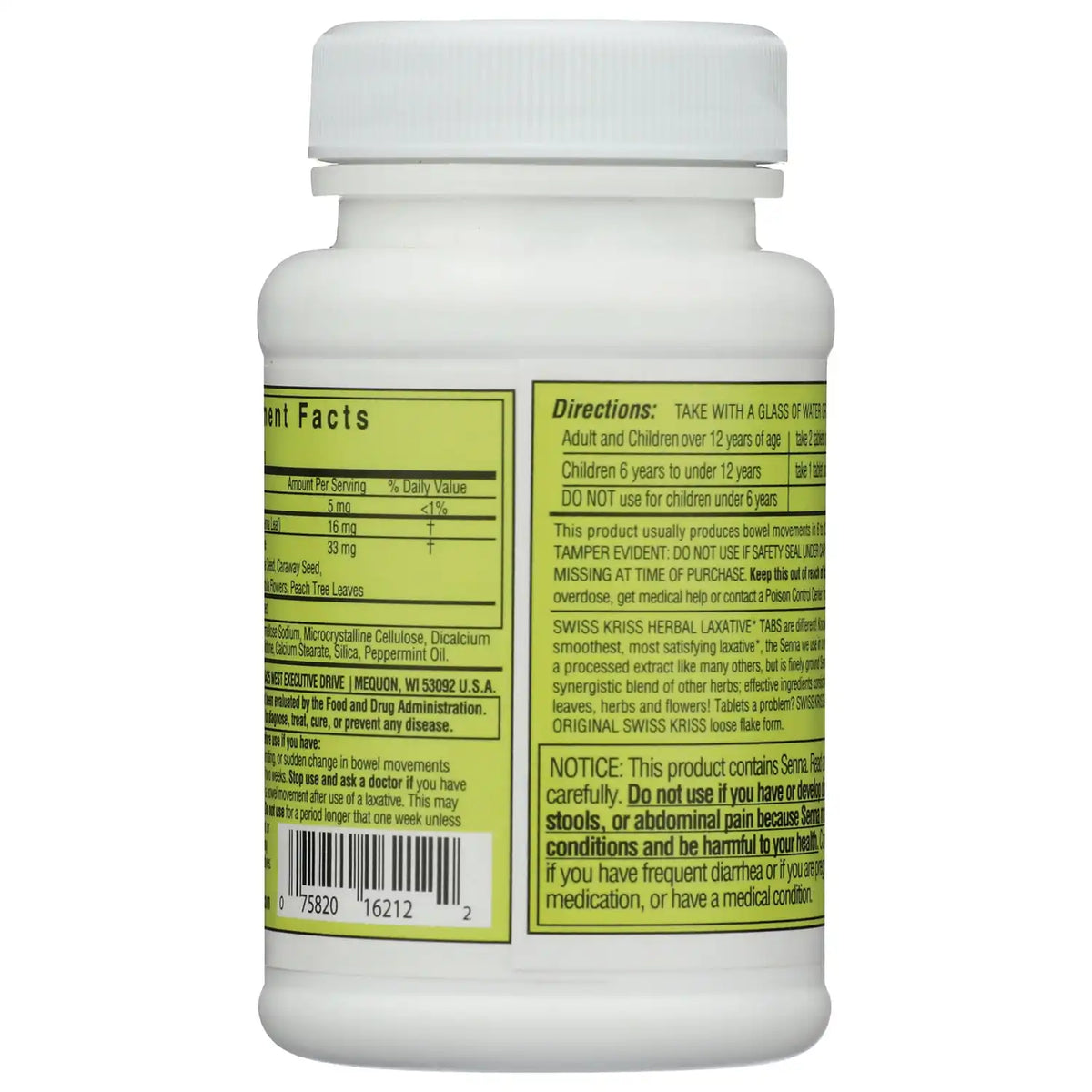 Herbal Laxative Tabs