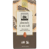 72% Cocoa Dark Chocolate - Almonds & Sea Salt