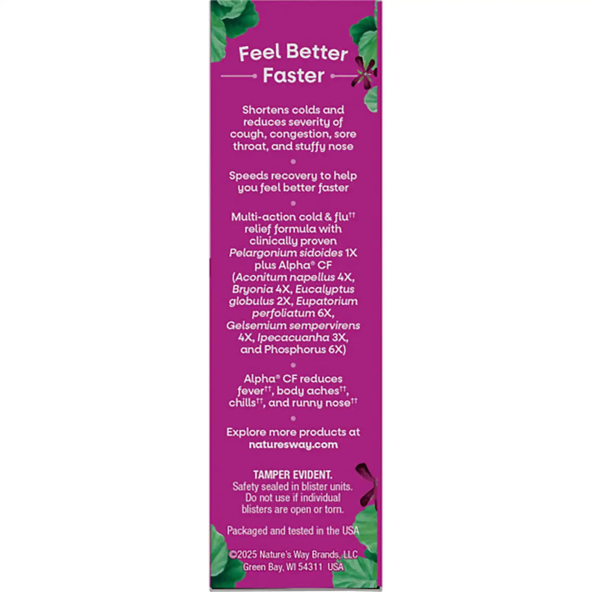 Umcka Cold + Flu Relief Chewables - Orange