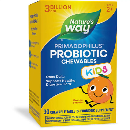 Kids Primadophilus Probiotic Chewables - Orange