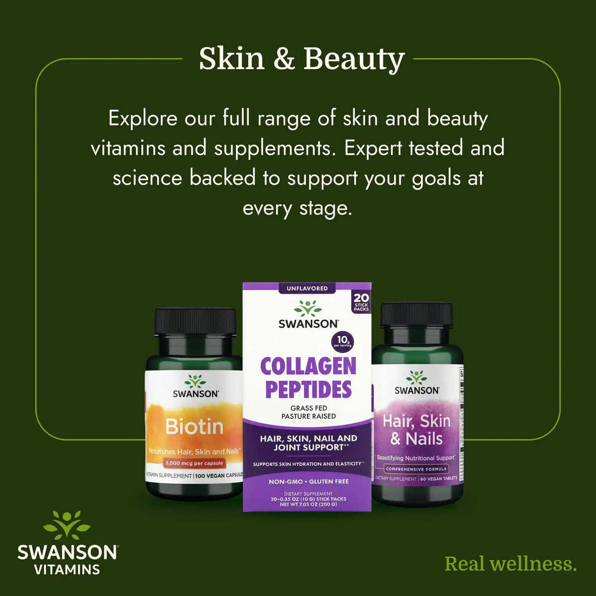 Collagen Peptides Stick Packs - Unflavored