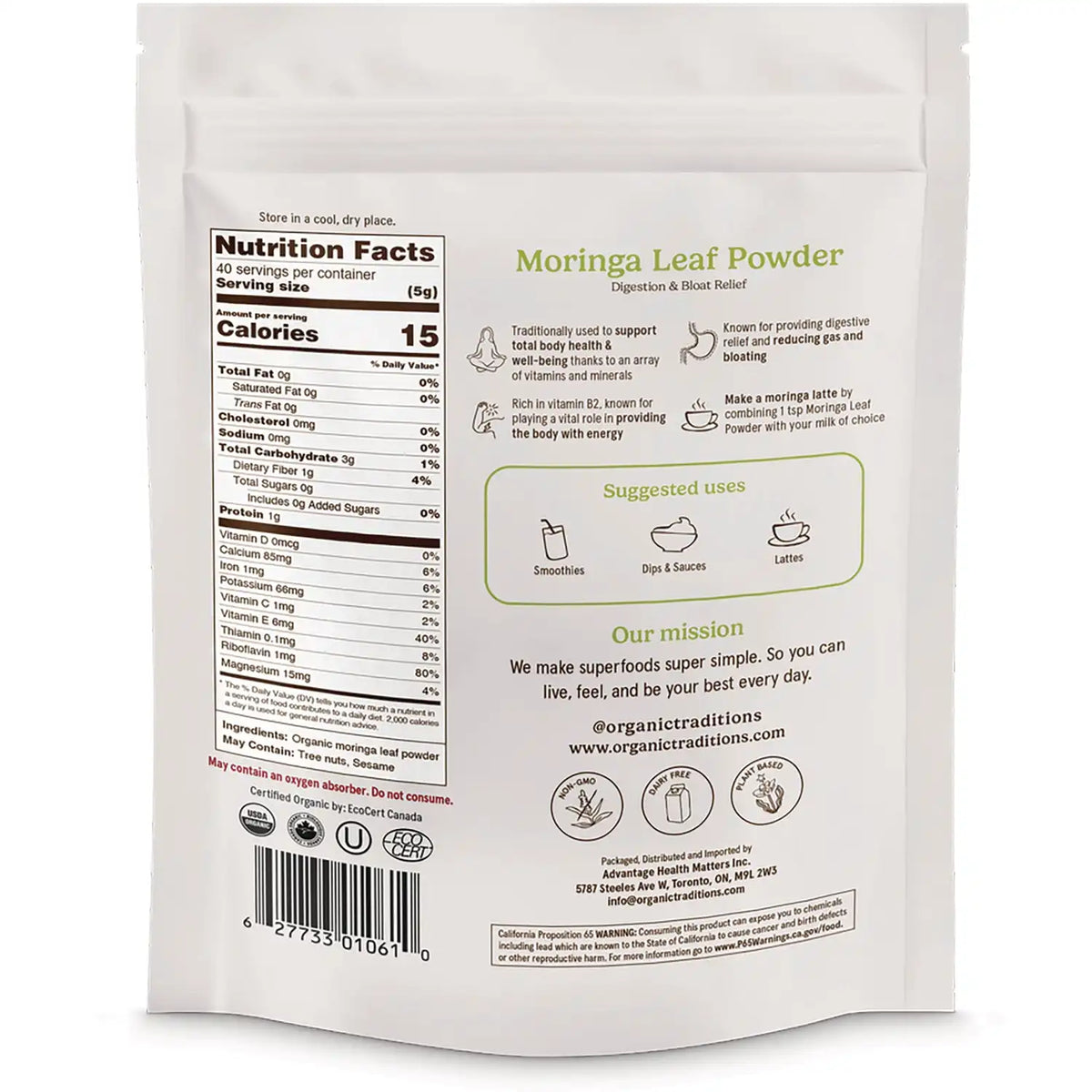 Moringa Leaf Powder