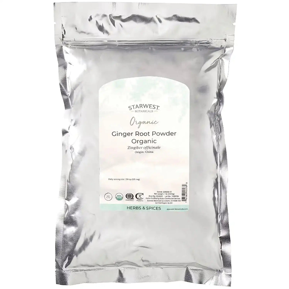 Ginger Root Powder Organic
