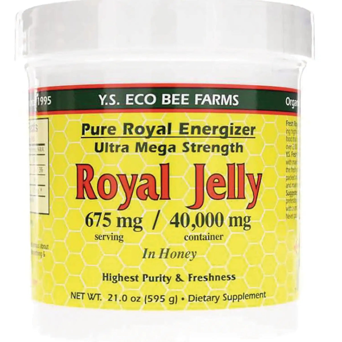 Pure Royal Energizer Royal Jelly In Honey