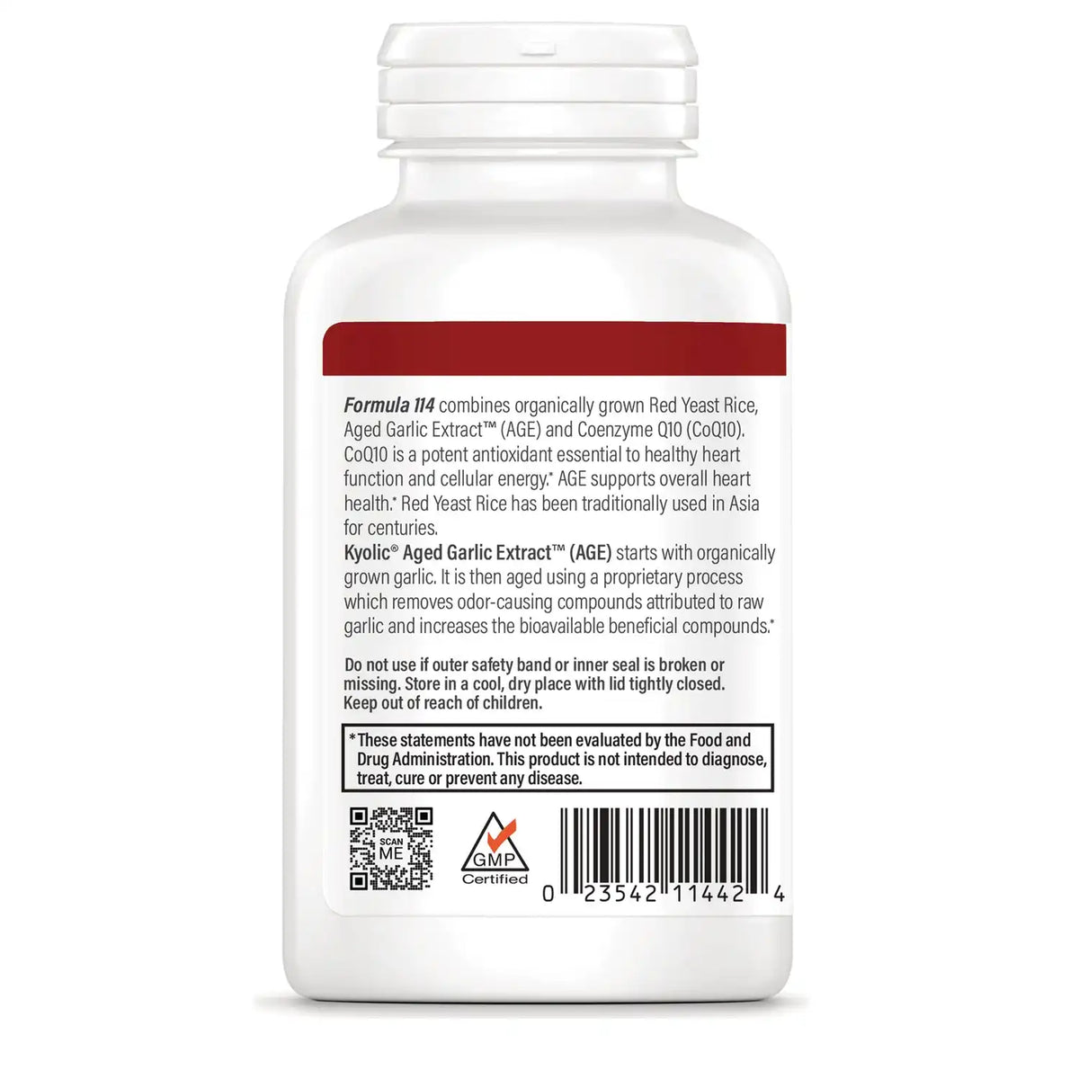 Red Yeast Rice CoQ10 Formula 114