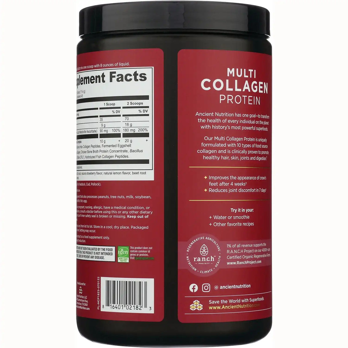 Multi Collagen Protein - Strawberry Lemonade