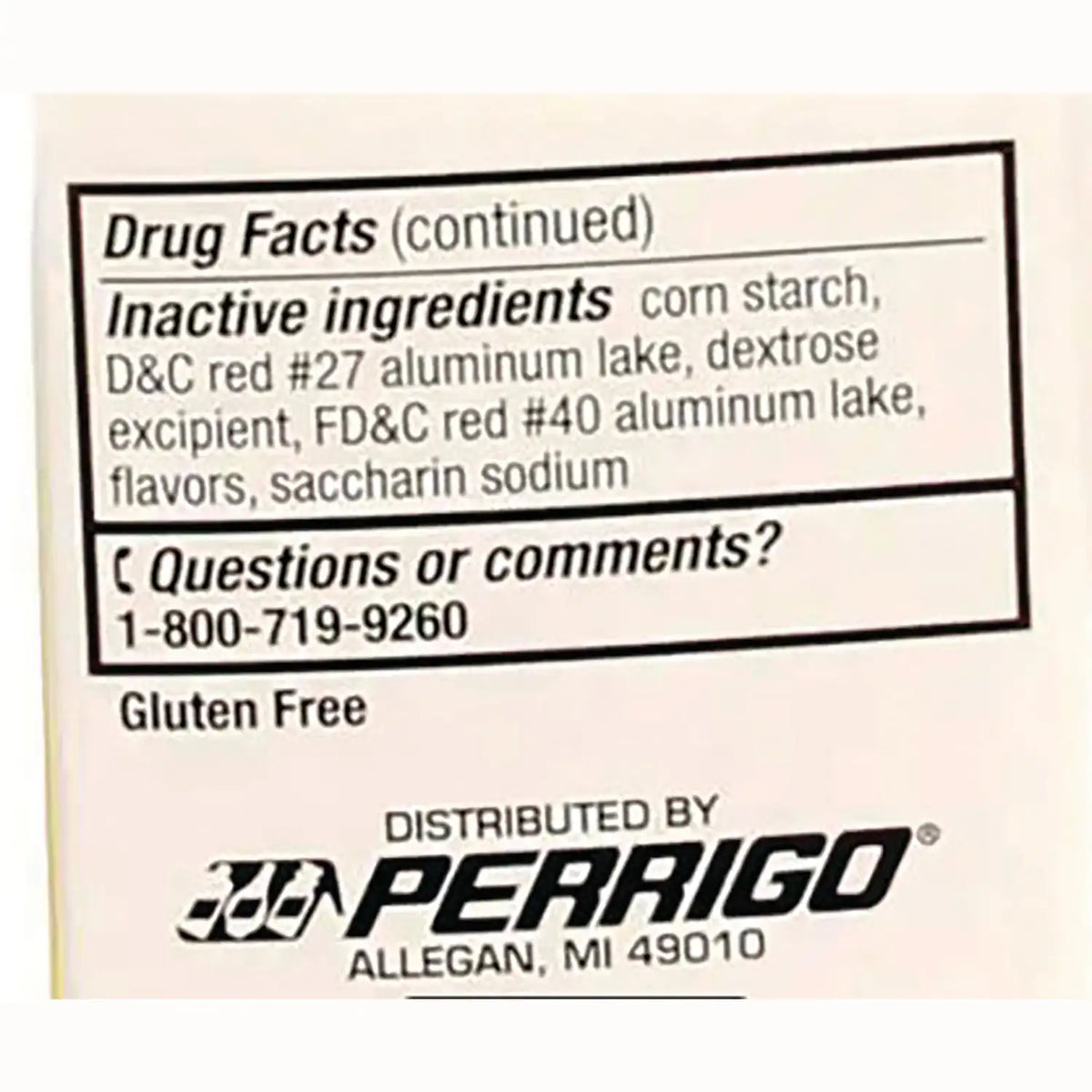 Aspirin Low Dose - Cherry