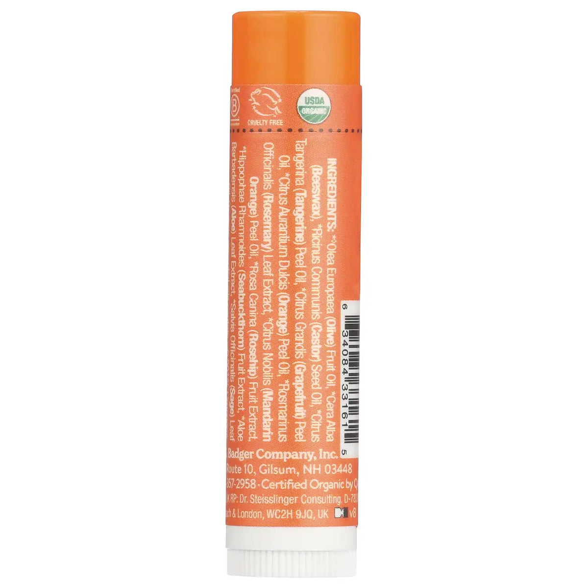 Organic Lip Balm - Tangerine Breeze