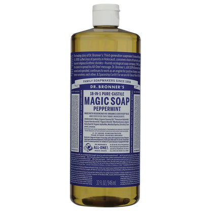 18-in-1 Pure-Castile Magic Soap - Peppermint