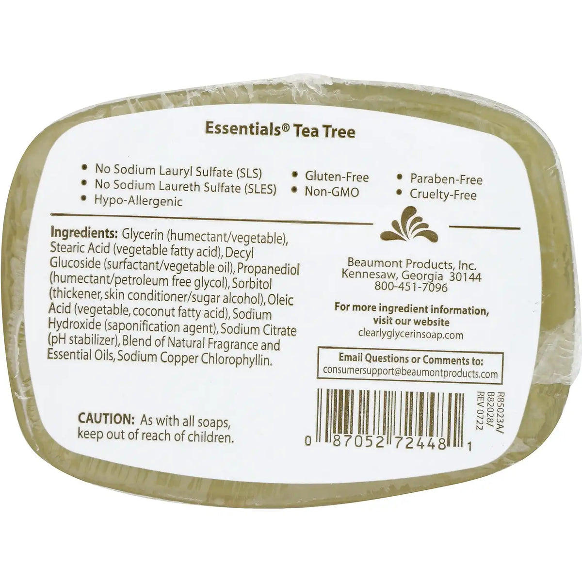 Tea Tree Glycerin Soap