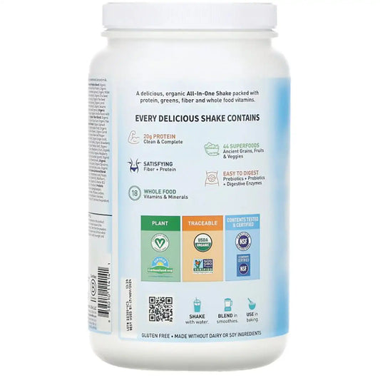 Raw Organic Meal Plant-Based - Lightly Sweet