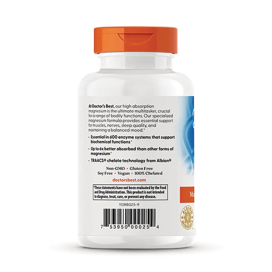 High Absorption Magnesium - 100% Chelated