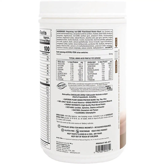 Spiru-Tein Protein Powder Meal - Chocolate