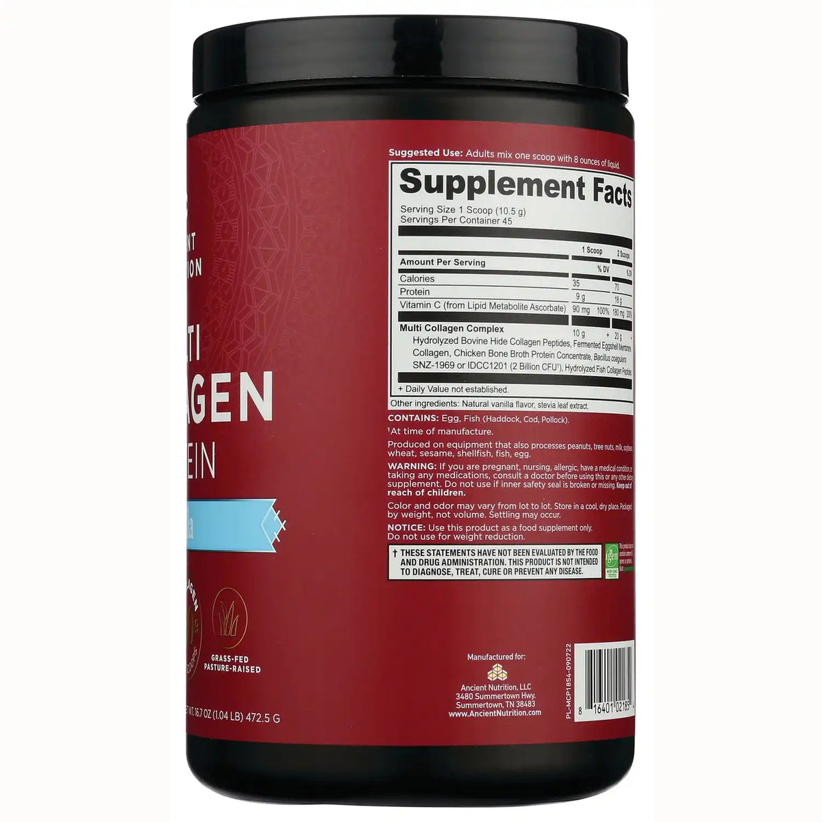 Multi Collagen Protein - Vanilla