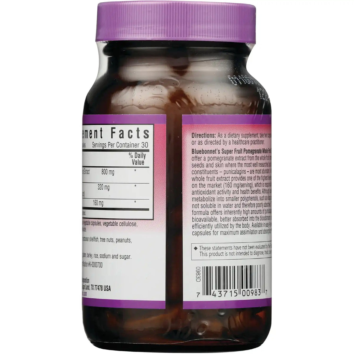 Super Fruit Pomegranate Whole Fruit Extract