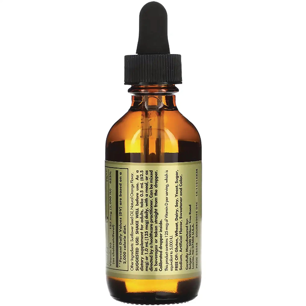 Liquid Vitamin D3 - Orange