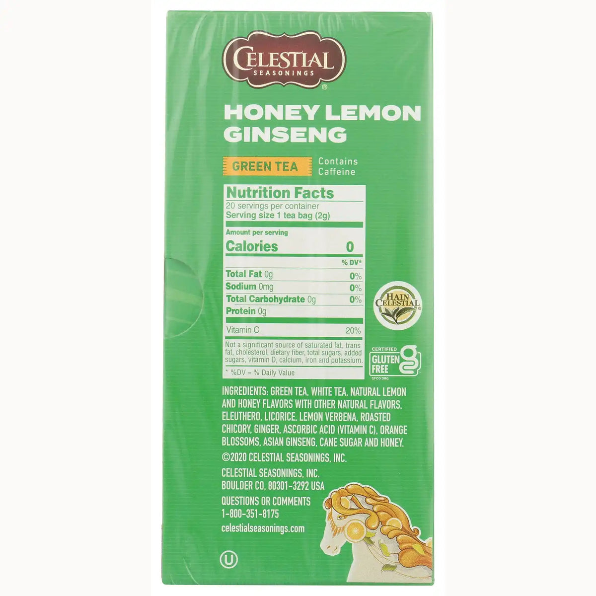 Honey Lemon Ginseng Green Tea