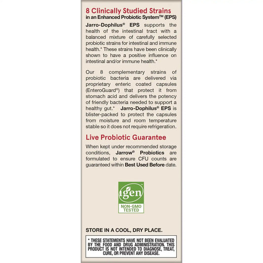 Vegetarian Jarro-Dophilus EPS
