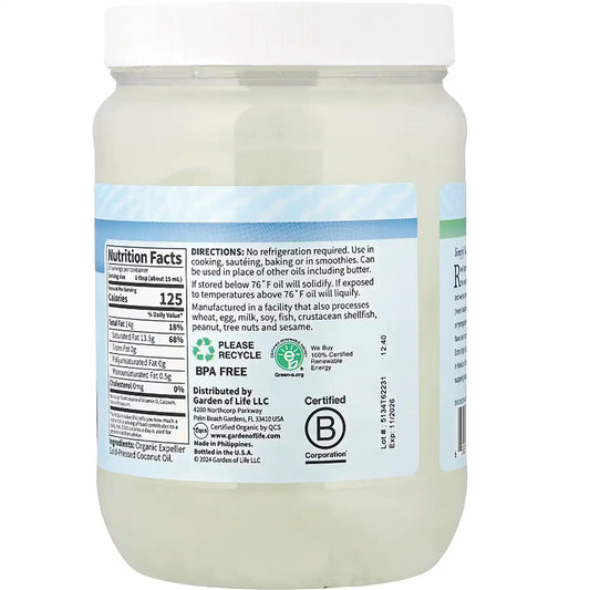 Raw Extra Virgin Coconut Oil