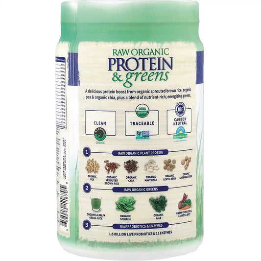 Raw Organic Protein & Greens - Vanilla