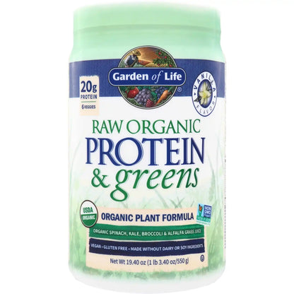 Raw Organic Protein & Greens - Vanilla
