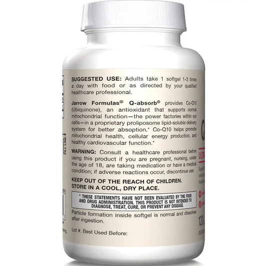 Ubiquinone CO-Q10 Q-absorb