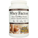 Whey Factors Grass Fed Whey Protein - Natural Double Chocolate