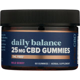 Daily Balance CBD Gummies - Wild Berry