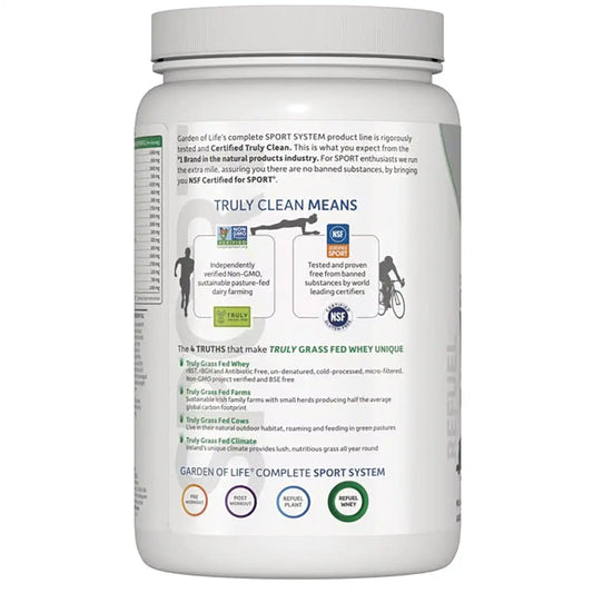 SPORT Certified Grass Fed Whey Protein - Chocolate