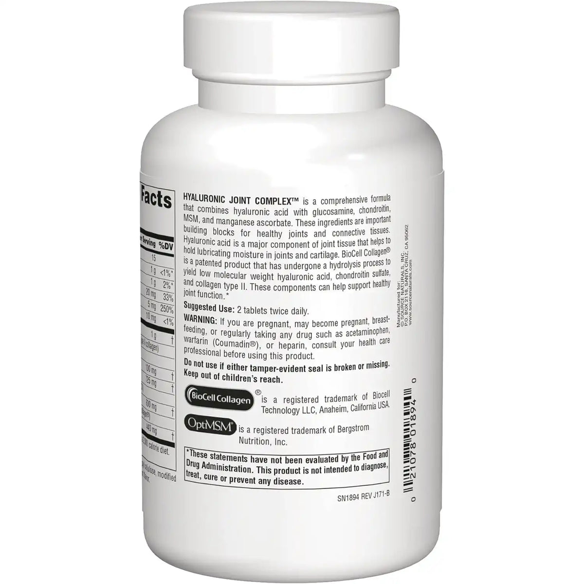 Hyaluronic Joint Complex