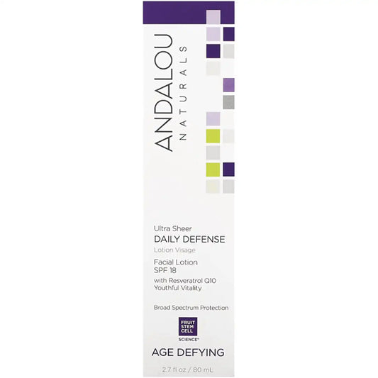 Age Defying Ultra Sheer Daily Defense Facial Lotion - SPF 18