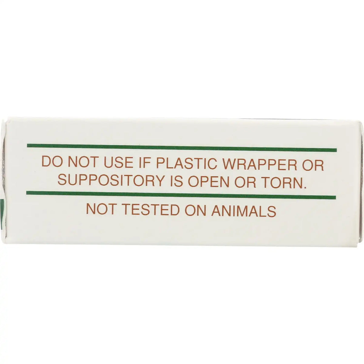 Vaginal Suppositories with Tea Tree Oil