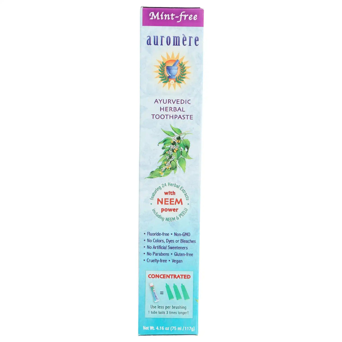 Ayurvedic Herbal Toothpaste Mint-Free