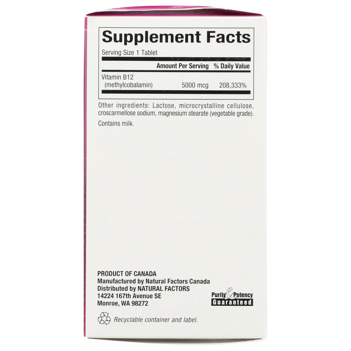 B12 Methylcobalamin