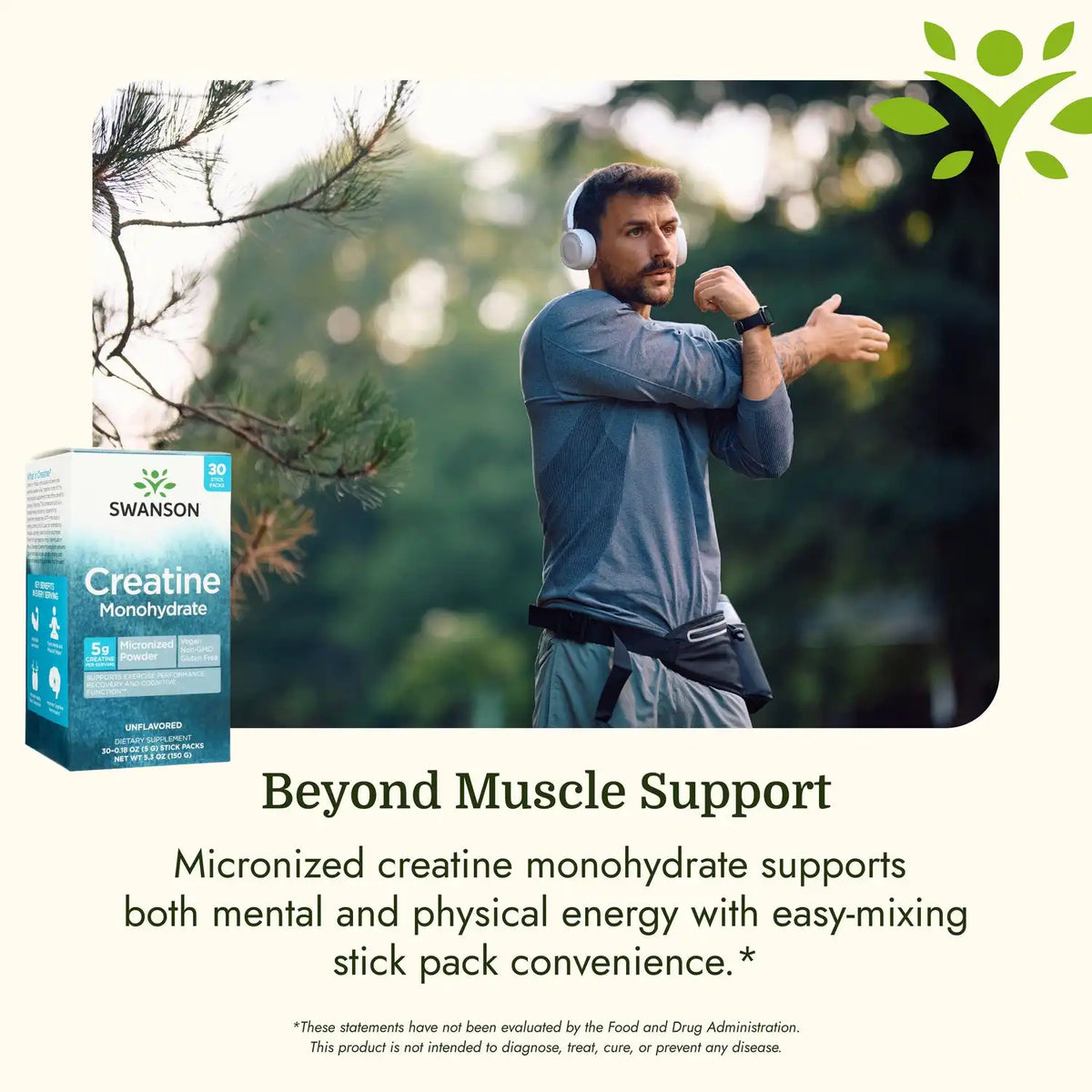 Creatine Monohydrate Stick Packs - Unflavored